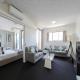 One Bedroom LIving
 - Gabba Central Apartments