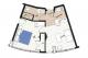 Sample floor plan 1 Bedroom Apartment
 - Hotel Grand Chancellor Townsville