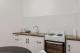 Studio apartment kitchen
 - Long Beach House Apartments