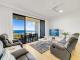 Beachfront 2 Bedroom - Living Room
 - Meridian Alex Beach