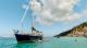 Pilgrim at anchor with inflatable mat
 - Lunchtime Sailing Cruise, 4 hours Pilgrim Sailing