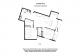 Two Bedroom Apartment Floor Plan  - Punthill Knox