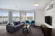 Three Bedroom Apartment Living Room and Balcony  - Quest Mawson Lakes