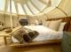 Inside luxury tent
 - Longreach Airport to Rangelands Outback Camp - One Way Rangelands Outback Camp