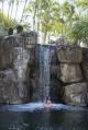 The cascading waterfall
 - JW Marriott Gold Coast Resort & Spa