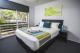 2 Bedroom Family Room - 1st Bedroom - Queenbed
 - The Beach Motel Hervey Bay