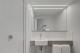Guest Room Bathroom
 - Travelodge Hotel Melbourne Docklands
