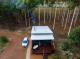 Chalet Rosegum Overhead Drone shot
 - Tree Chalets